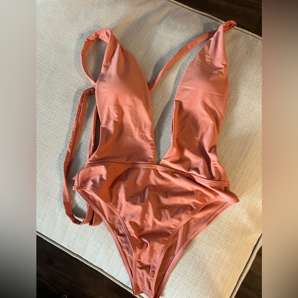 Polo Ralph Lauren Coral One-Piece Swimsuit